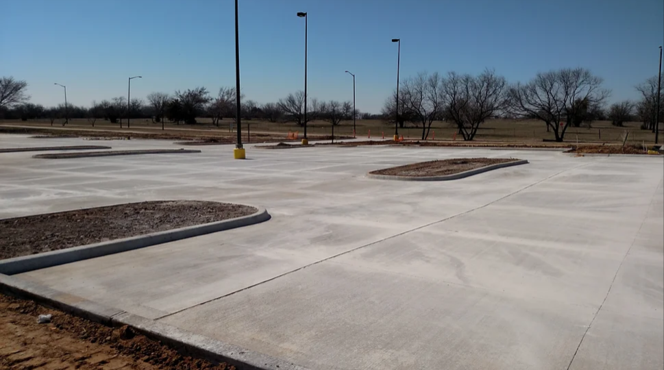 Concrete Paving in Kennedale, TX Contractor Building Frame
